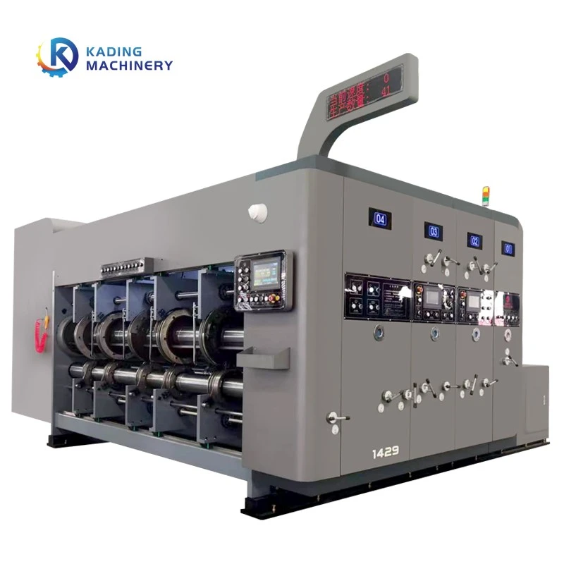 automatic 2 colors auto slotting machine automatic 2 colors auto slotting machine